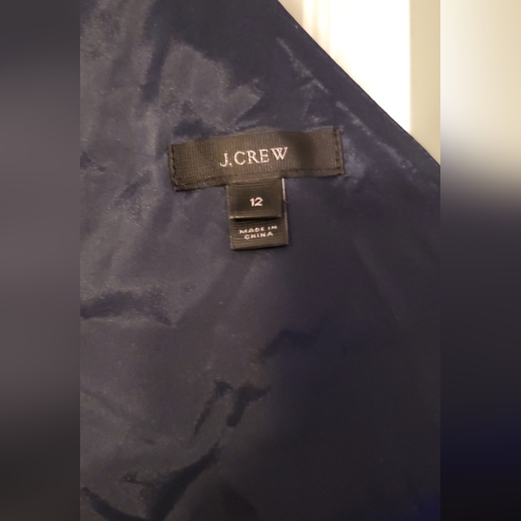 J. Crew Navy Wrap Jumpsuit - Picture 9 of 13